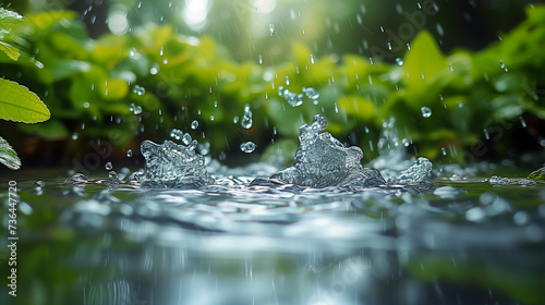 Raindrops Serenade - Freshness of a Monsoon Shower