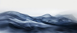 Surreal Ocean Waves Abstract Background