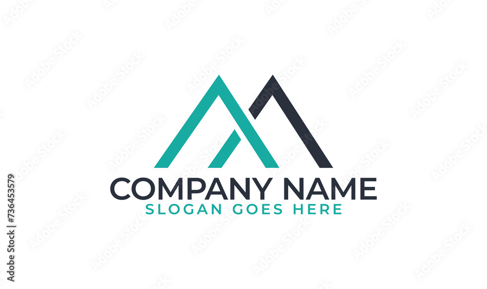 Letter m real estate business logo, m letter logo, m x logo Letter m real estate business logo, m letter logo, m x logo