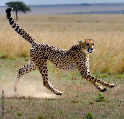 cheetah in serengeti national park