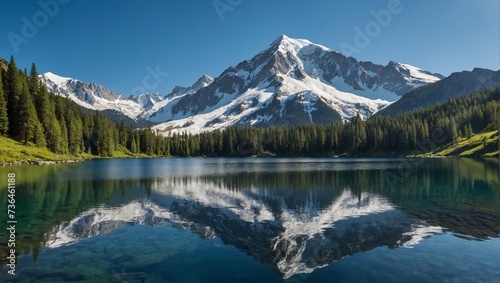 lake reflection © Shafiq