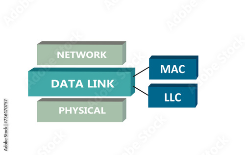 Data link sub layers, OSI model, vector
