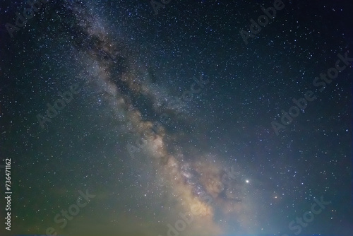 starry sky with milky way, night starry sky background