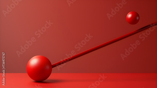 red ball on a table,, Glossy red push pin Pro PNG 