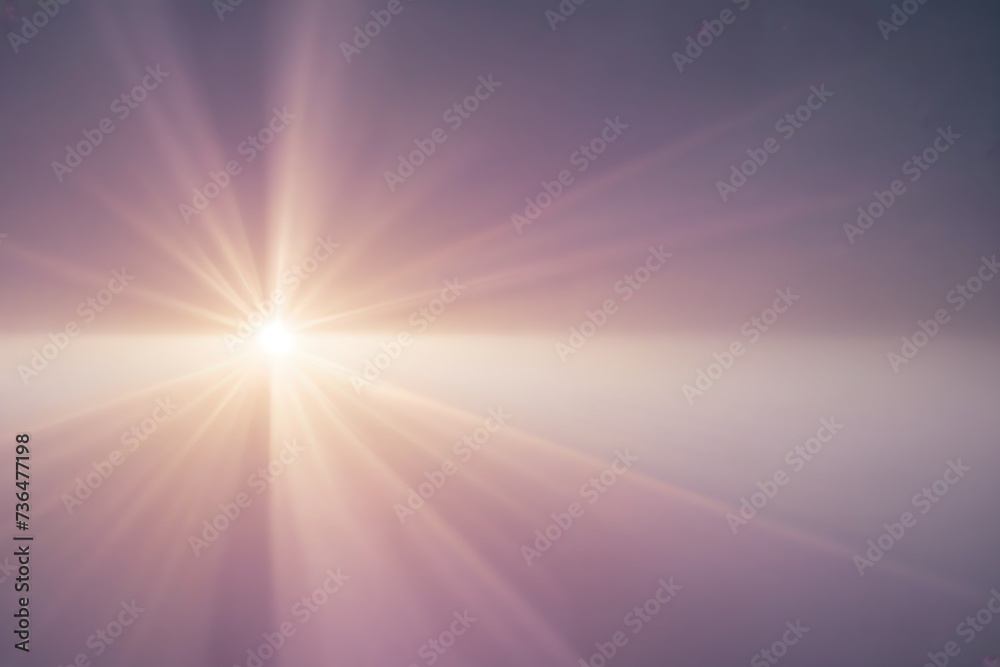 Colorful sunshine glare background.