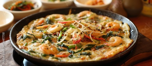 Pajeon - Asian cuisine variation.