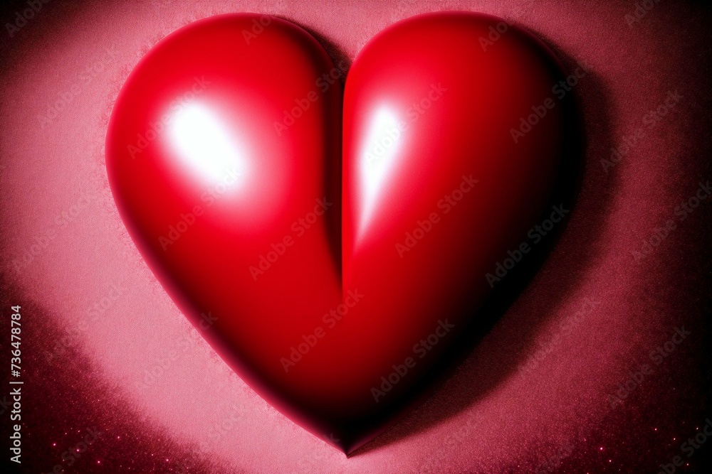 Red heart on the wall, valentine's day background. Red heart on the wall, valentine's day background.