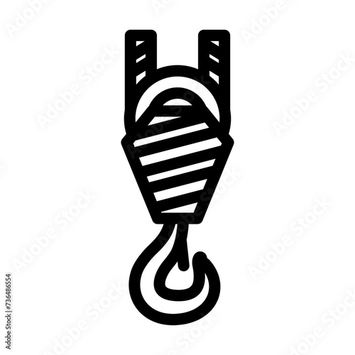 pneumatic roller construction vehicle line icon vector illustration