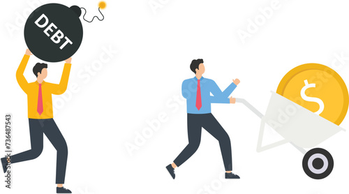 Cryptocurrency transaction and Taxation, Financial responsibility or Legal obligations, Tax avoidance and Financial avoidance concept,
