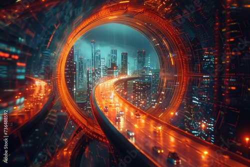 futuristic urban transportation, hyperloop routes