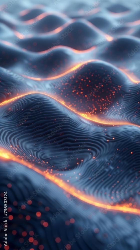 Dynamic Abstract Surface Design Generative AI