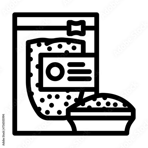 wax beads hair salon line icon vector illustration