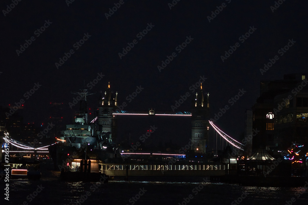  London Bridge at night