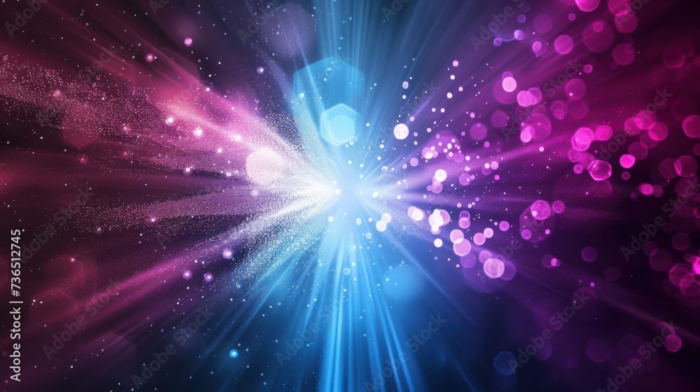 Naklejka premium A visually captivating background featuring a modern 'versus' theme, highlighted by vivid rays and dynamic effects