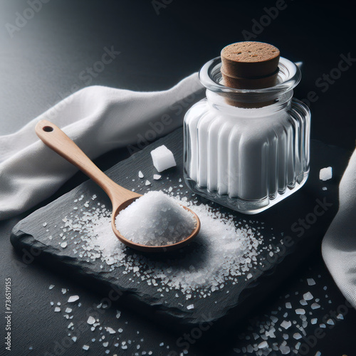 Salt, White sea salt, salt crystals, Sal de mar, marina, Meersalz, морская соль, Salz. 