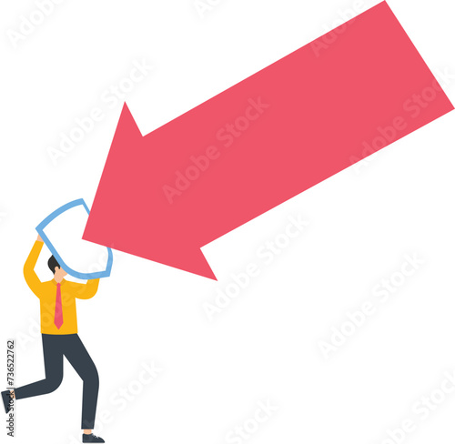 Insurance agent and agent, Risk management and Financial protection concept,  

