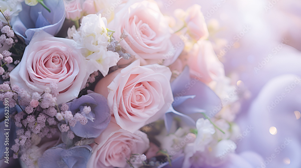 Wedding flowers, bridal bouquet closeup. Wedding flowers, bridal bouquet closeup.