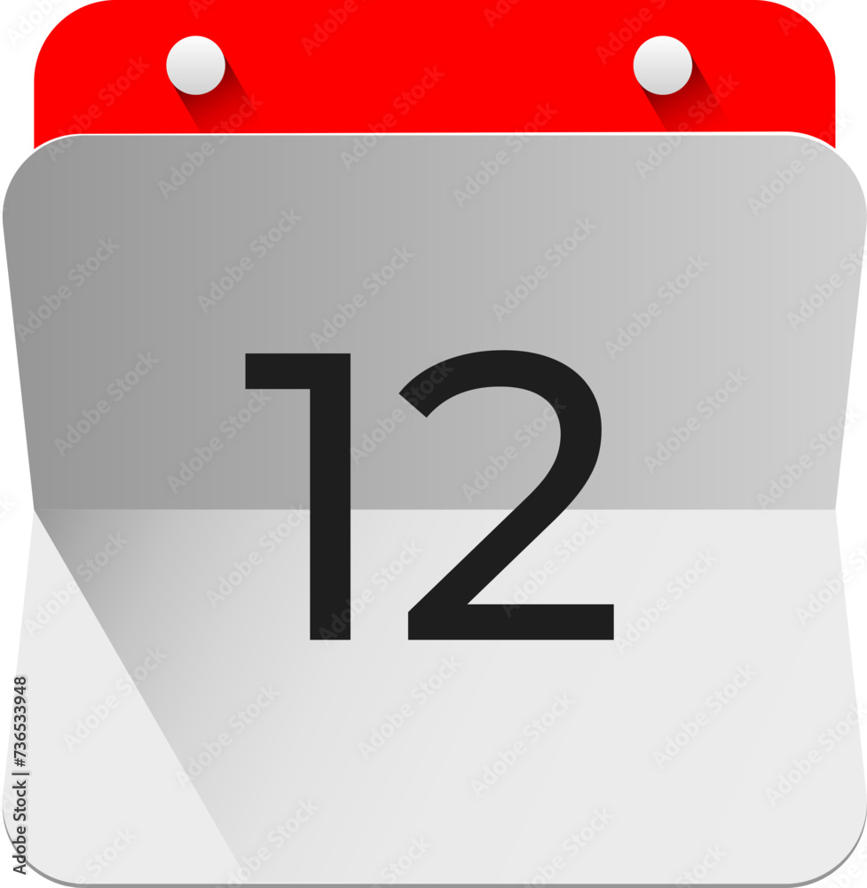 Vector simple icon calendar, weekend 31 day of the month, collection of calendar symbols. Vector simple icon calendar, weekend 31 day of the month, collection of calendar symbols.