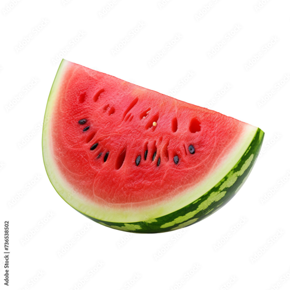 watermelon isolated on white background. With clipping path. watermelon isolated on white background. With clipping path.
