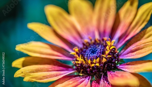 macro close up photography of vibrant color flower as a creative abstract background