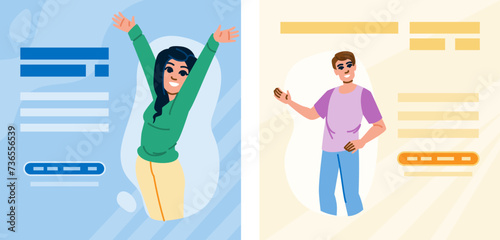 business engaging content vector