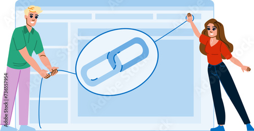 building internal linking vector