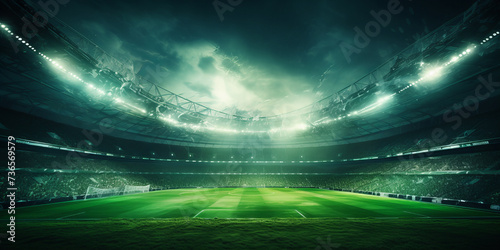 A modern soccer arena for world championship. © amazingfotommm