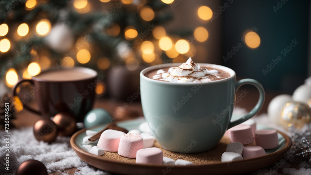 cup of coffee with chocolate and cinnamon cup of coffee with chocolate and cinnamon