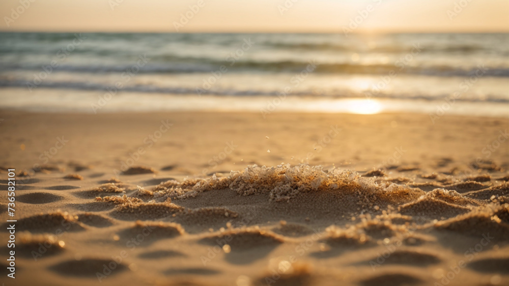Full Frame of Sandy Background on the Beach Full Frame of Sandy Background on the Beach