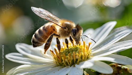 honey bee working © Richard