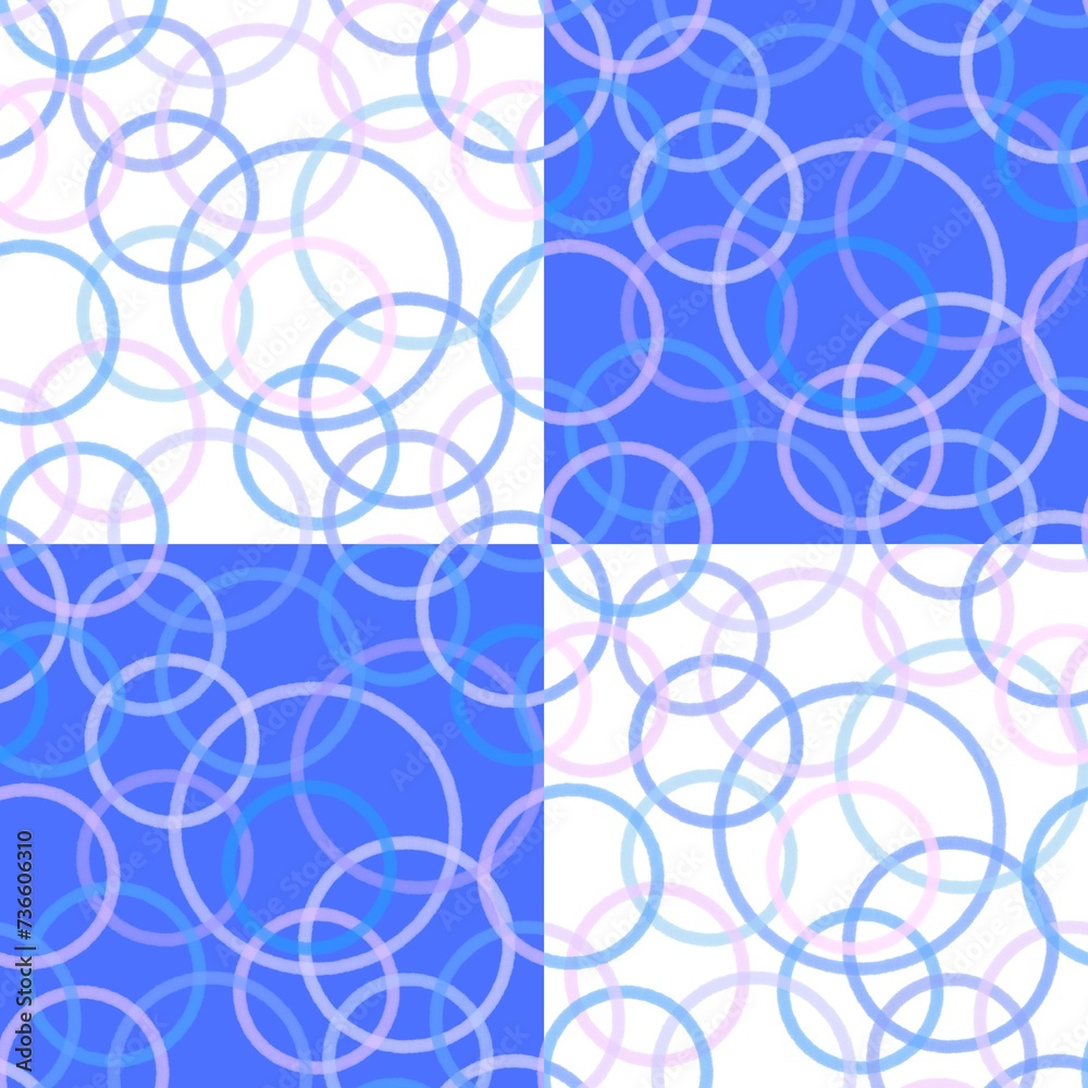 Abstract geometric circle seamless round polka dots pattern for fabrics and linens and kids clothes print Abstract geometric circle seamless round polka dots pattern for fabrics and linens and kids clothes print