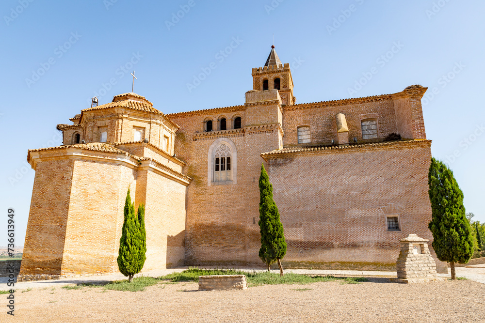 church of the Assumption (El Piquete) in Quinto town, province of Zaragoza, Aragon, Spain