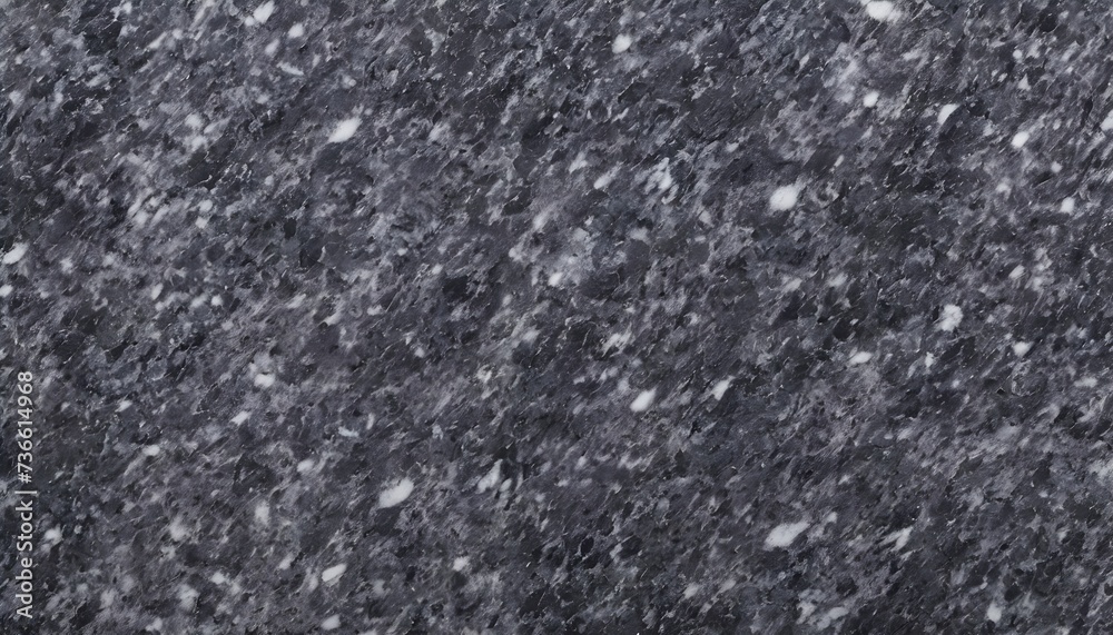 Obraz premium Dark grey granite stone texture with light dots