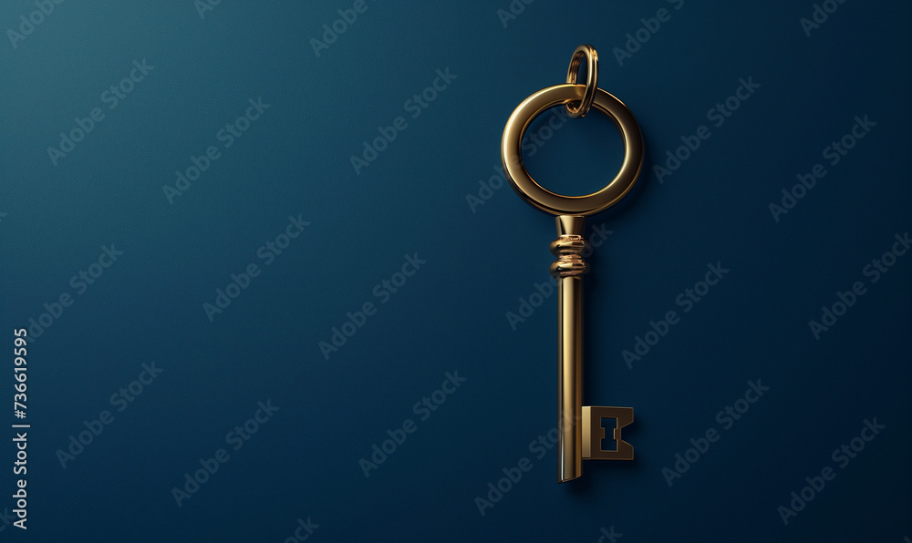 Golden Key of Opportunity, Exclusive Access Concept
Golden Key of Opportunity, Exclusive Access Concept