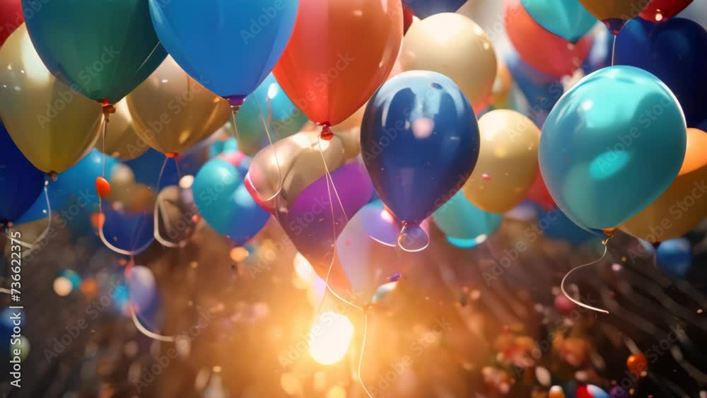 Balloons and happy new year concept party celebration background. Balloons and happy new year concept party celebration background.