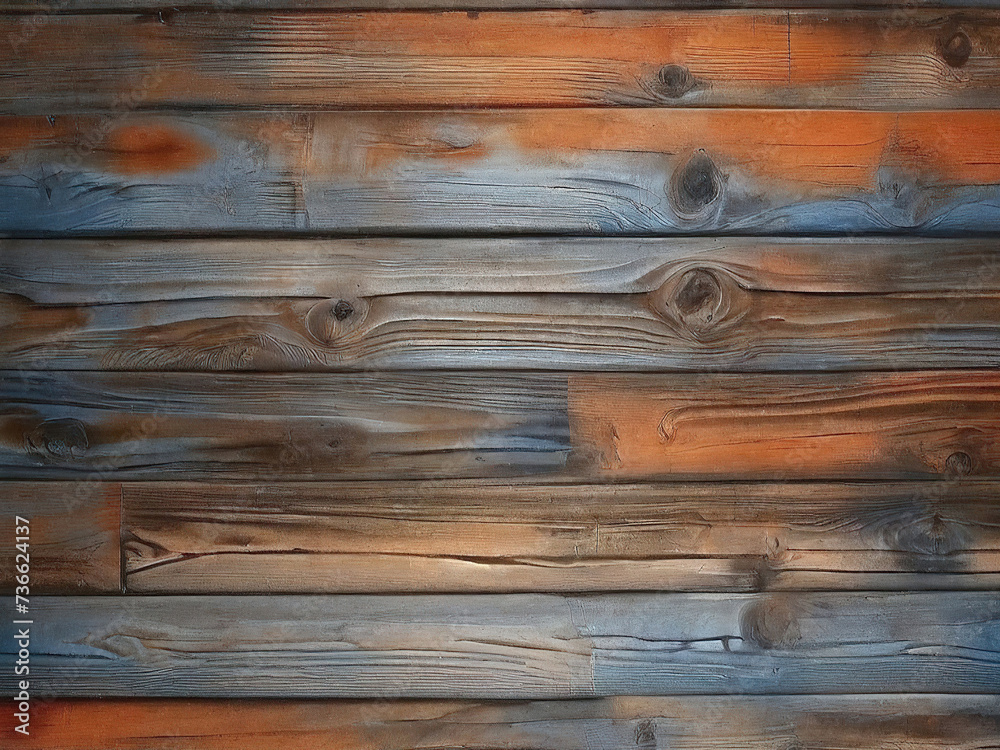orange and blue and brown and dark and dirty wood wall wooden plank board texture background orange and blue and brown and dark and dirty wood wall wooden plank board texture background