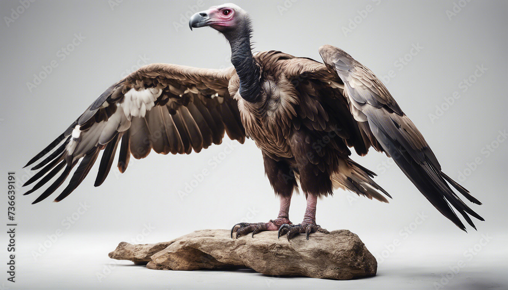 full body of vulture, isolated white background
full body of vulture, isolated white background