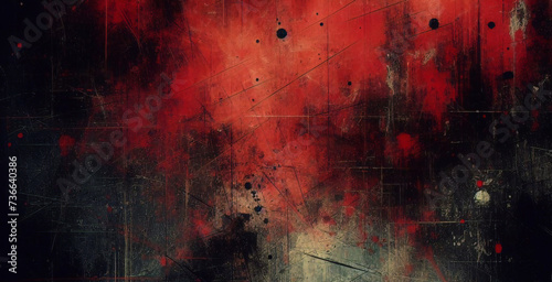 3D red gray techno abstract background overlap layer on dark space with rough decoration. Modern graphic design element cutout shape style concept for web banners  flyer  card  or brochure cover.