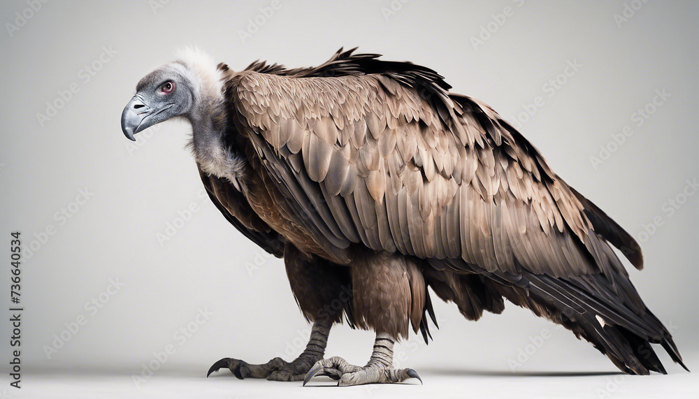 full body of vulture, isolated white background
full body of vulture, isolated white background