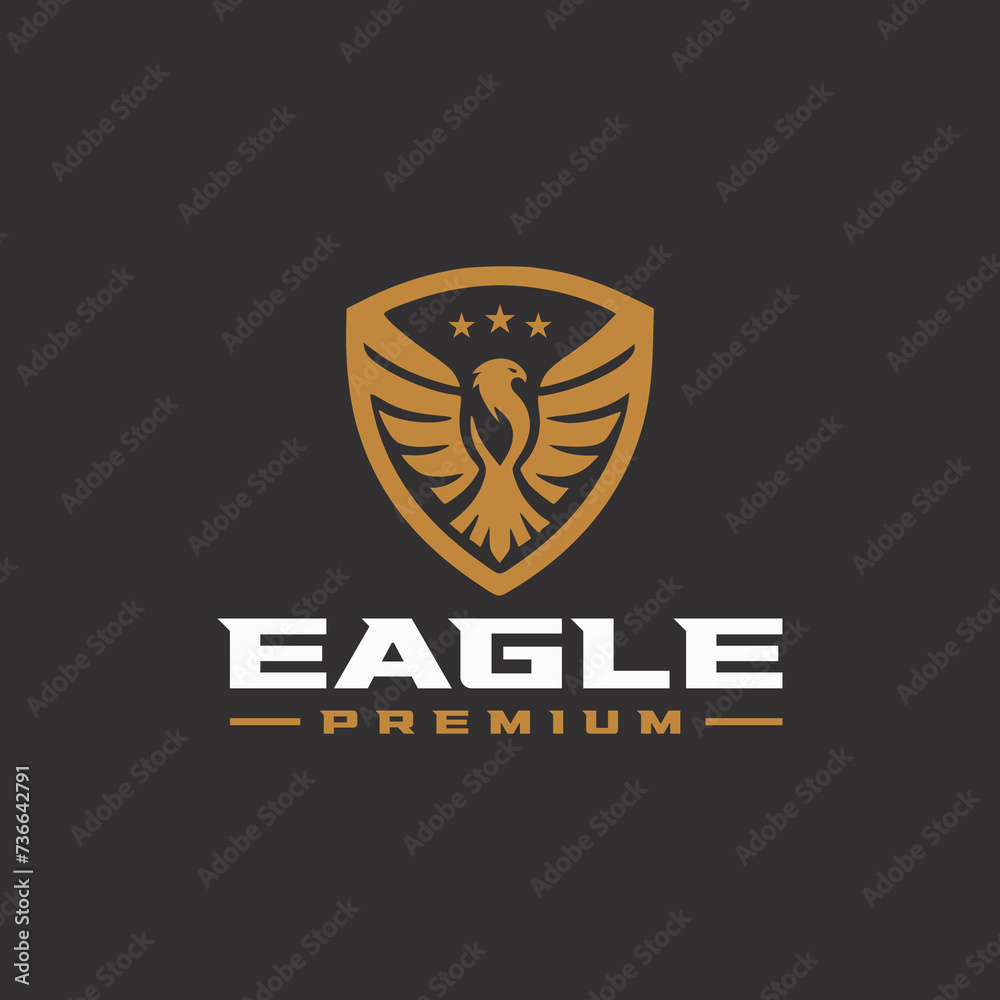 Eagle premium Logo template.