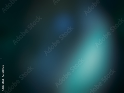 Circle light at the conner of dark blue background, Blue, black and white lighting gradient illustration design for wallpaper or background, blue backdrop photo