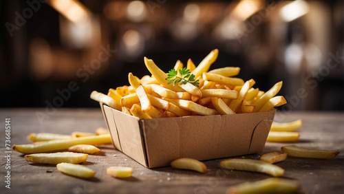  Crisp and Golden  Indulging in French Fries Delight
