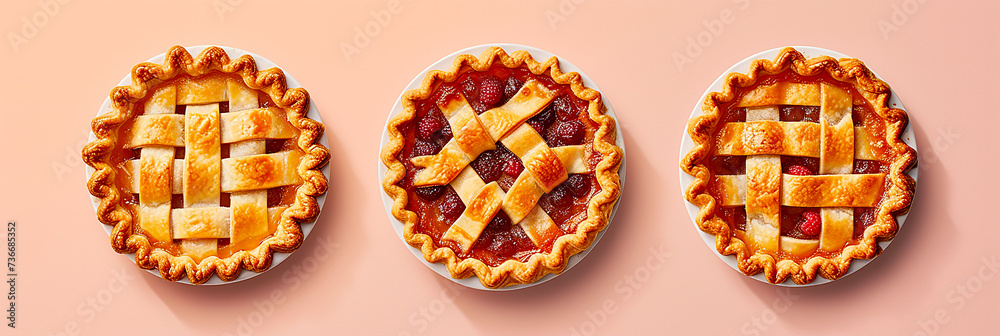 Closeup image of a delicious pie. Closeup image of a delicious pie.