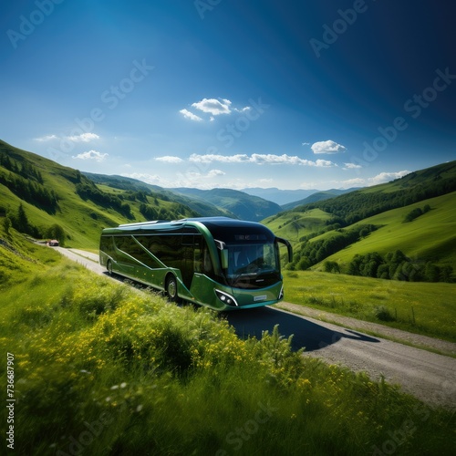 Green Revolution: The Future of Transportation with Electric Buses © Arnolt