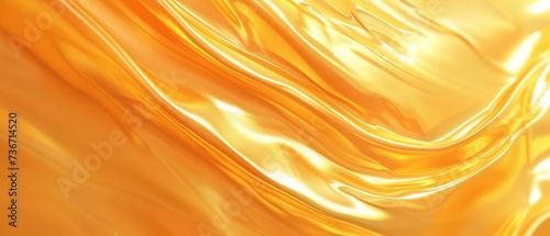 Light orange yellow backdrop background color shiny smooth illustration design gold AI generated