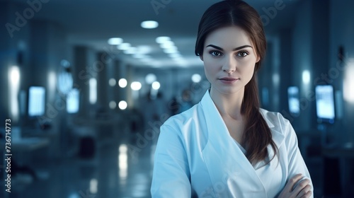 Business woman portrait ,Crossed arms 