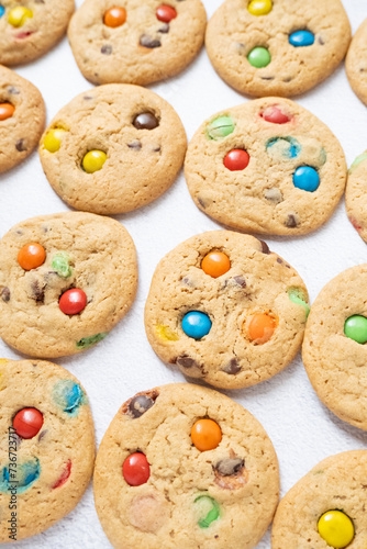 Colorful cookies for kids and adults 