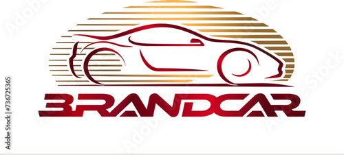 Car Logo. Sport, Showroom, Dealer Logo Automotive Vector Illustration.