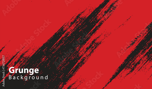 Black and red abstract grunge background.