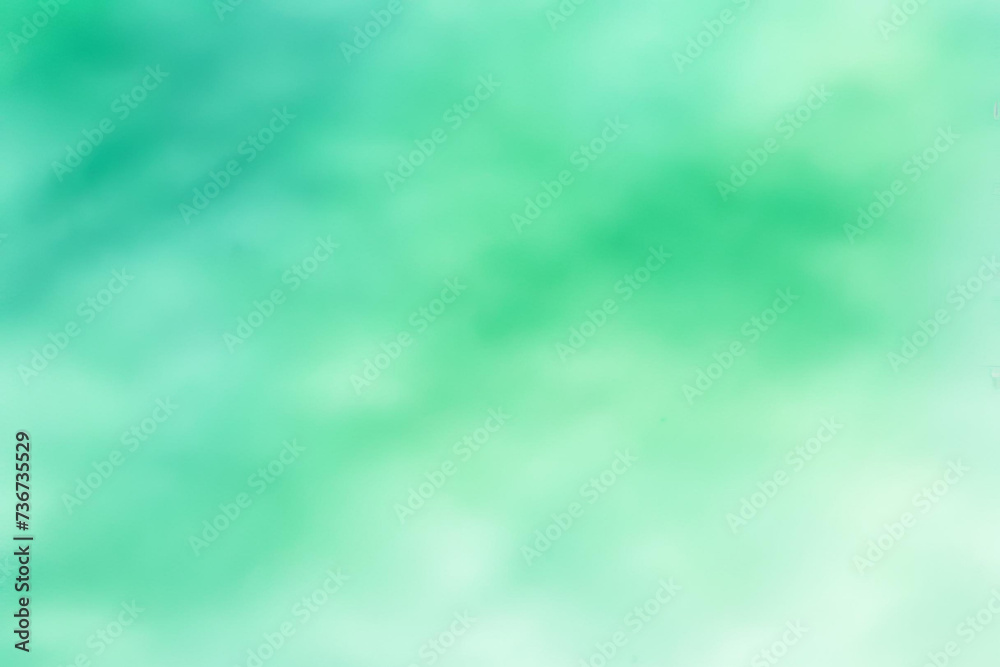 Abstract gradient smooth Blurred Watercolor Aquamarine Green background image Abstract gradient smooth Blurred Watercolor Aquamarine Green background image